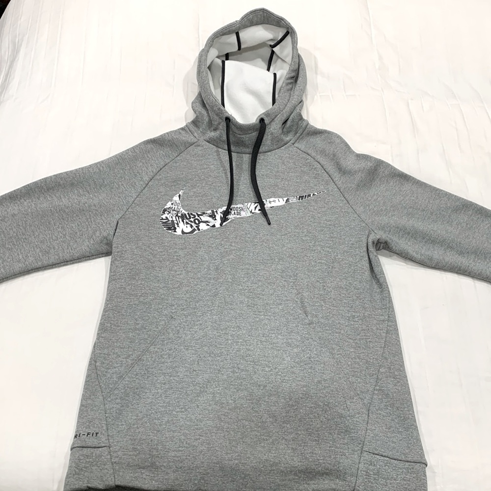 Gray NIKE hoodie